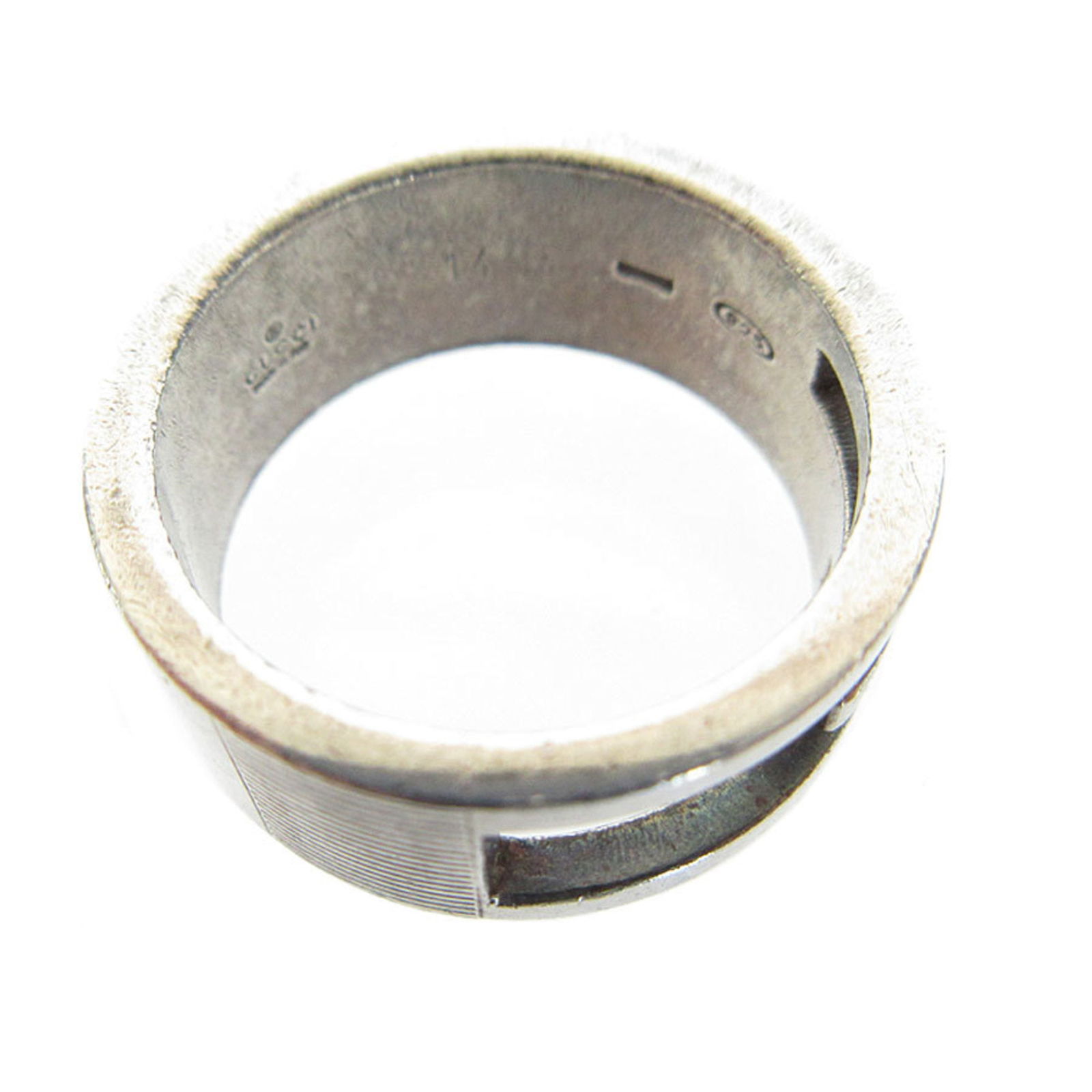 925 Gucci Band Ring Silver - 4