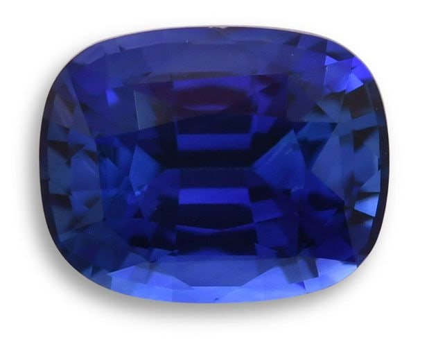 Loose Sapphire Gemstone - Cushion 1.4ct Blue EC (1 of 1)