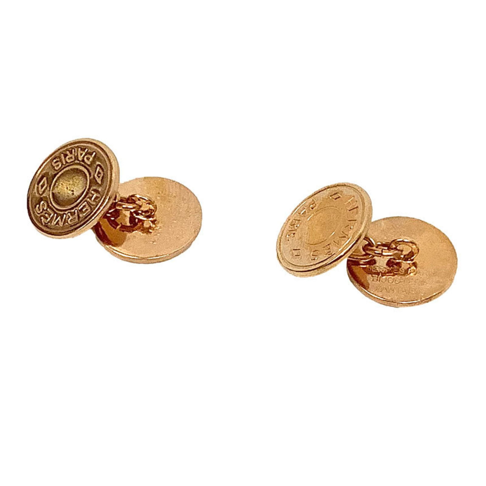 Brass Hermes Cufflinks - 2