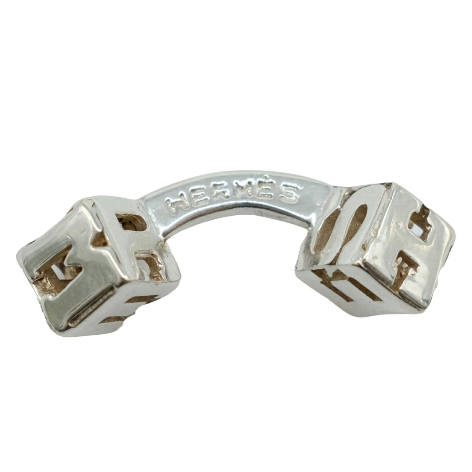 925 Hermes Cufflinks Silver - 2