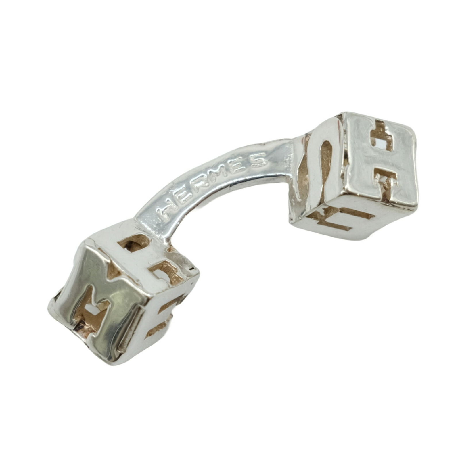 925 Hermes Cufflinks Silver - 5