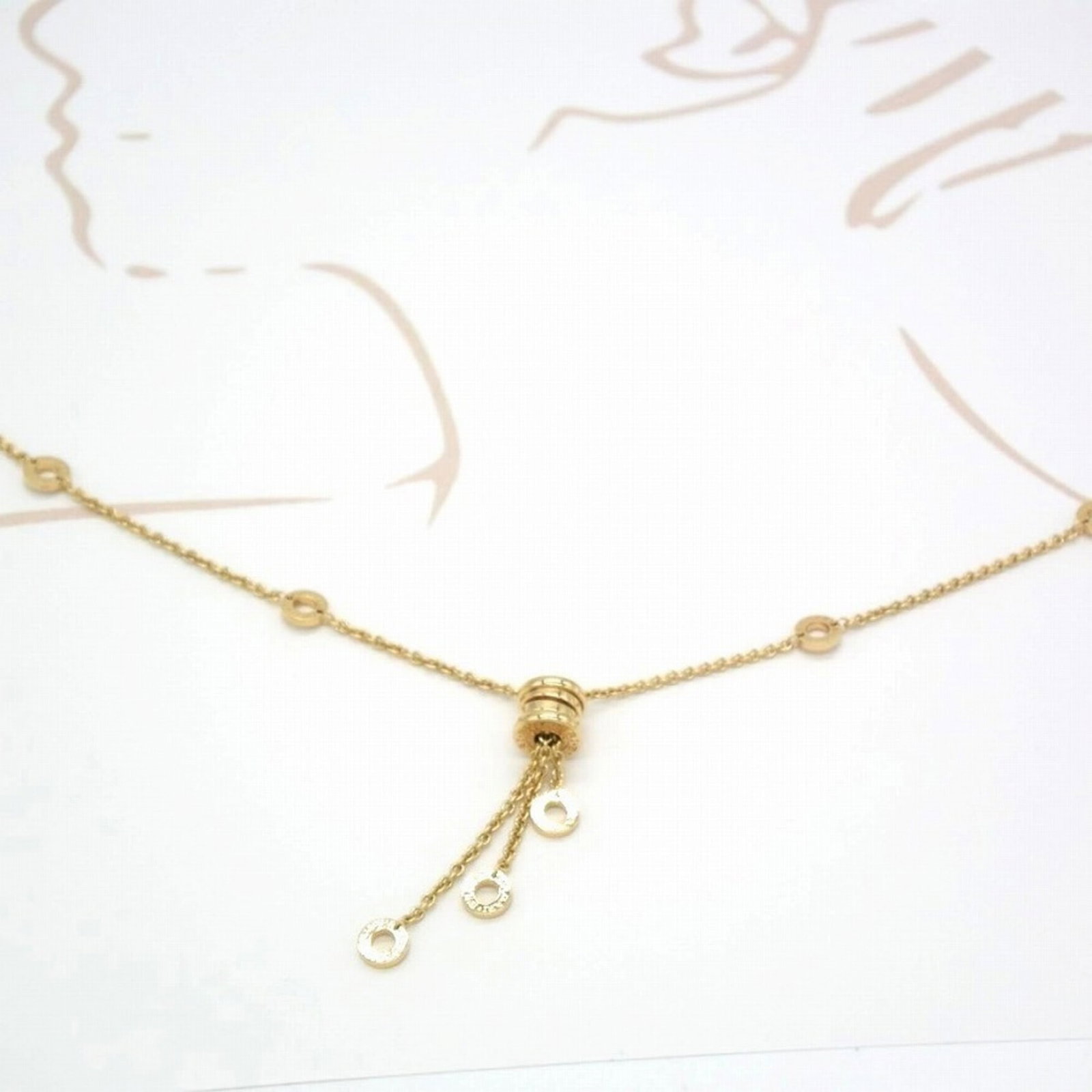 Women's BVLGARI B-zero1 B-zero One Element Necklace Gold AU 750 K18YG 15.5g: Women's BVLGARI B-zero1 B-zero One Element Necklace Gold AU 750 K18YG 15.5g This listing features Women's BVLGARI B-zero1 B-zero One Element Necklace Gold AU 750 K18YG 15.5g. Item specifics are