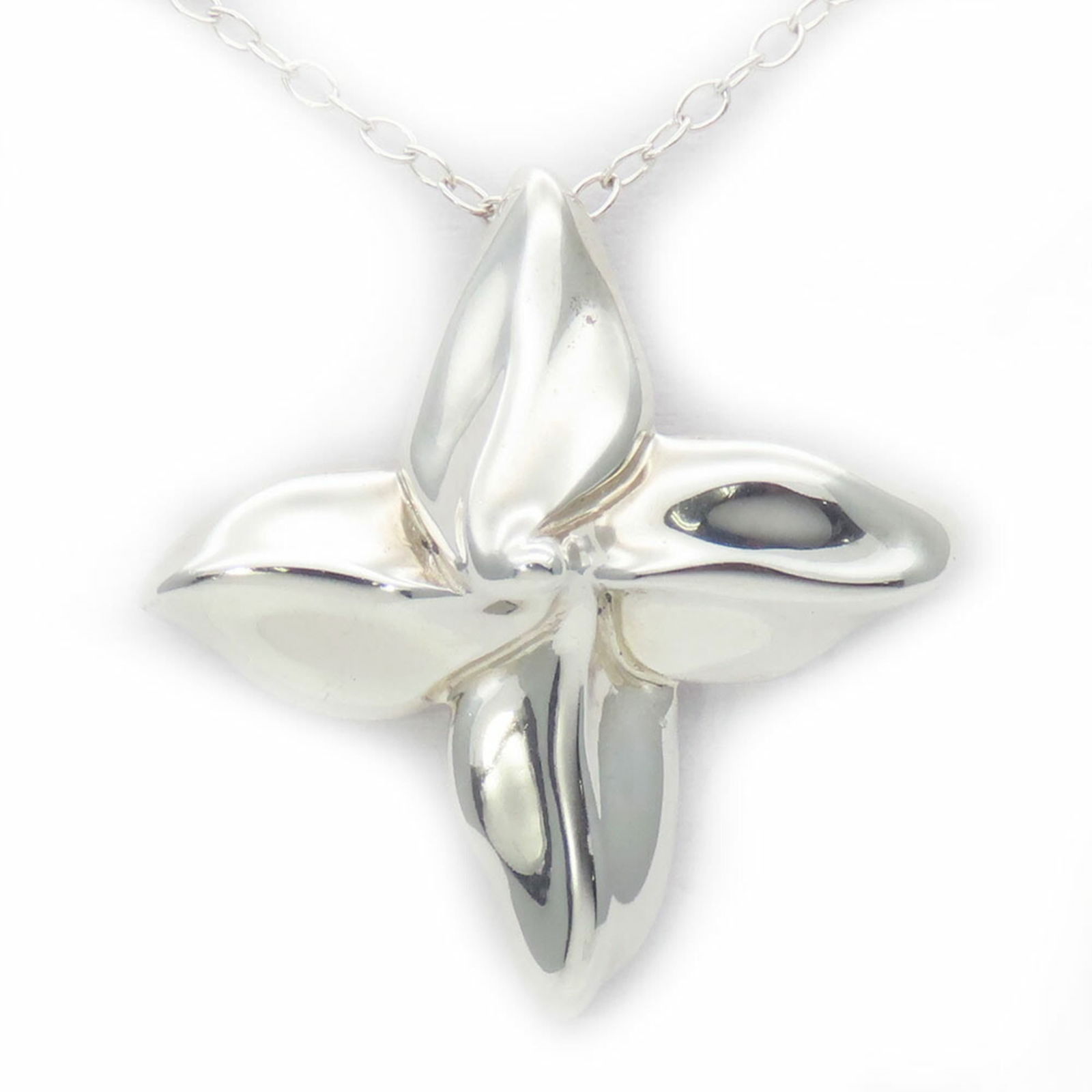 TIFFANY&Co. Tiffany Necklace Poinsettia Silver 925 Approx. 3.48g Flower Ladies: TIFFANY&Co. Tiffany Necklace Poinsettia Silver 925 Approx. 3.48g Flower Ladies This listing features TIFFANY&Co. Tiffany Necklace Poinsettia Silver 925 Approx. 3.48g Flower Ladies. Item specifics are