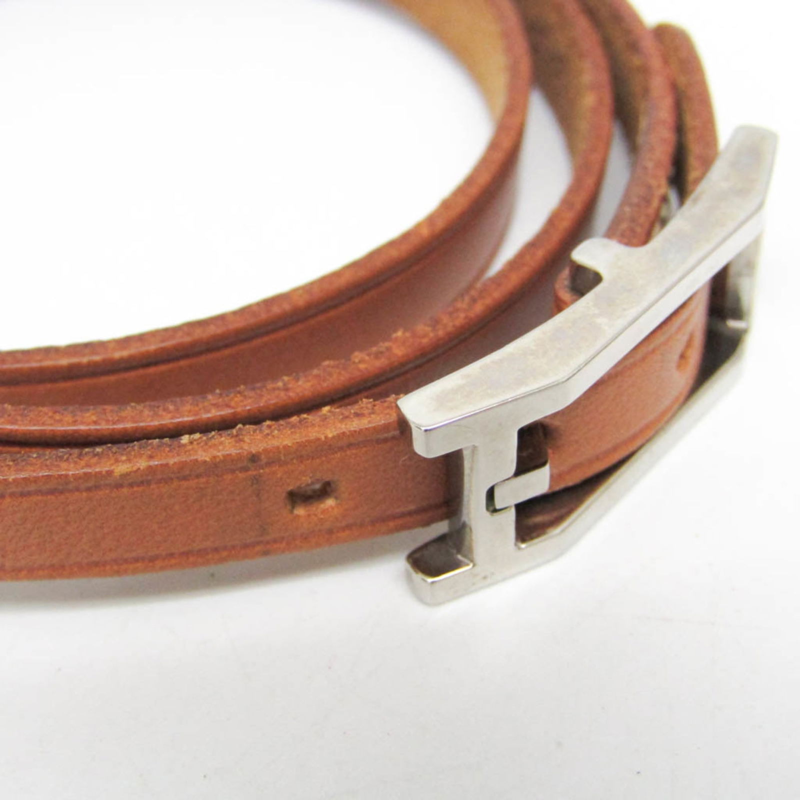 Metal - Hermes Bangle Leather - 4