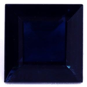 Loose Sapphire Gemstone - Square 1.71ct Blue SI (1 of 1)