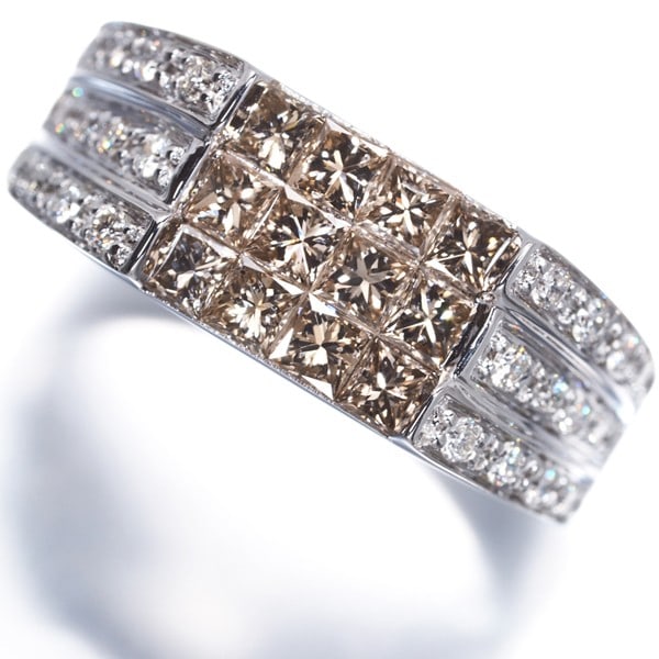 Gold Les Essentielles Ring Brown &Clear Diamond Us6 18K 750 Yellow: Gold Les Essentielles Ring Brown &Clear Diamond Us6 18K 750 Yellow This listing features Gold Les Essentielles Ring Brown &Clear Diamond Us6 18K 750 Yellow. Item specifics are provided below. Item