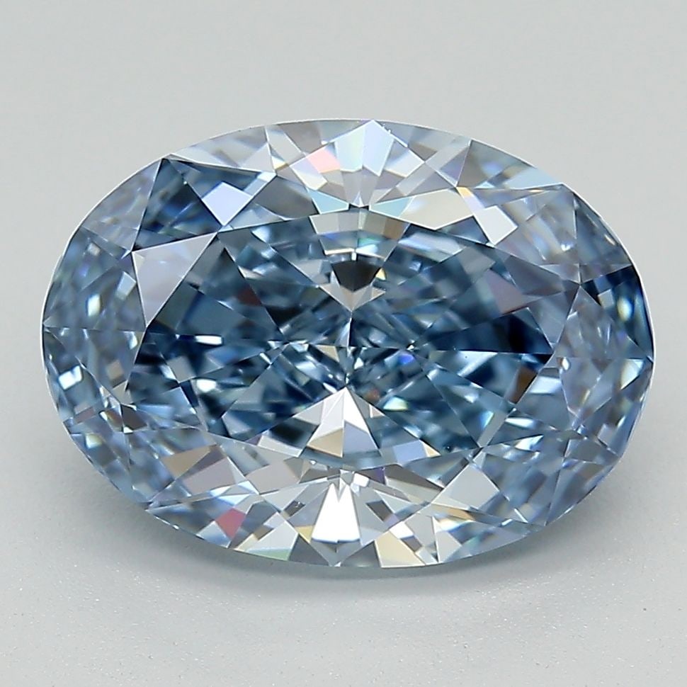 Loose Lab Diamond - IGI Oval 4.03ct Fancy Vivid Blue VS1: Loose Lab Diamond - IGI Oval 4.03ct Fancy Vivid Blue VS1 This listing features Loose Lab Diamond - IGI Oval 4.03ct Fancy Vivid Blue VS1. Item specifics are provided below. Item Specifics: Source: