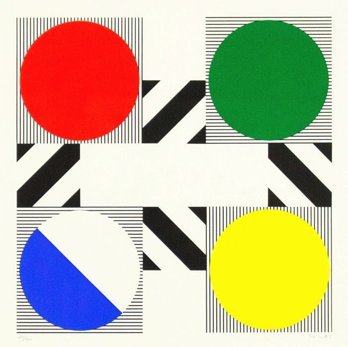 Art Kumi Sugai crossing 5 Silkscreen Signed edition 241/ 250 Framed Collectible (1 of 2)