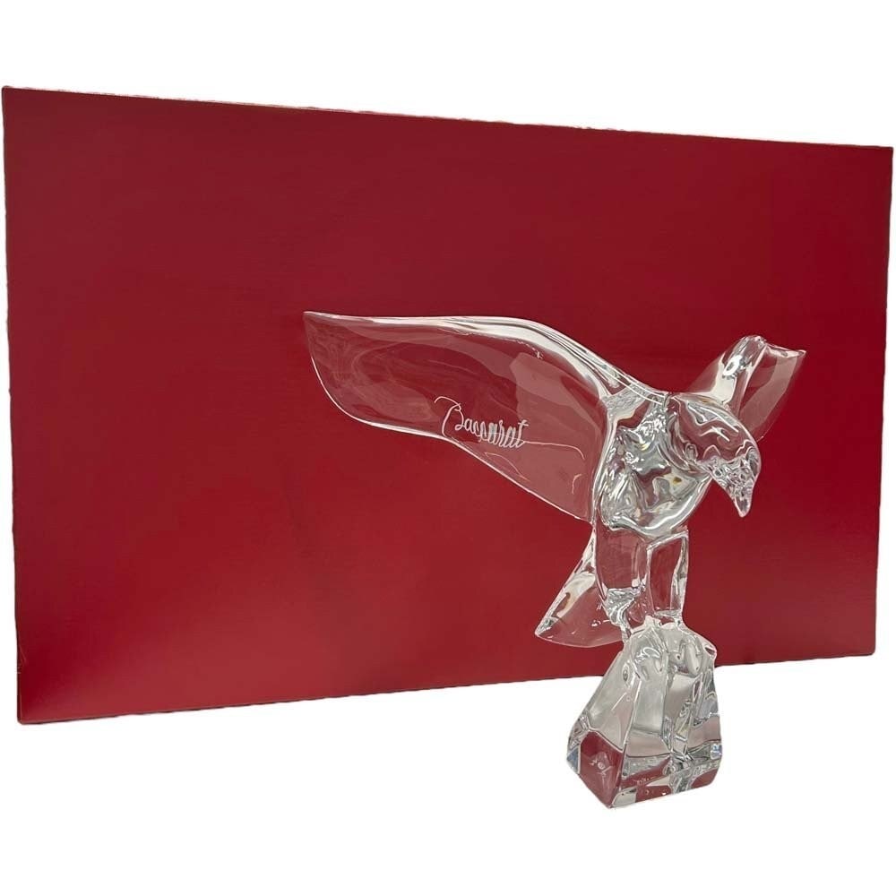 Box Baccarat Ampera Eagle Crystal Figurine Jan Tesar With Original (1 of 6)