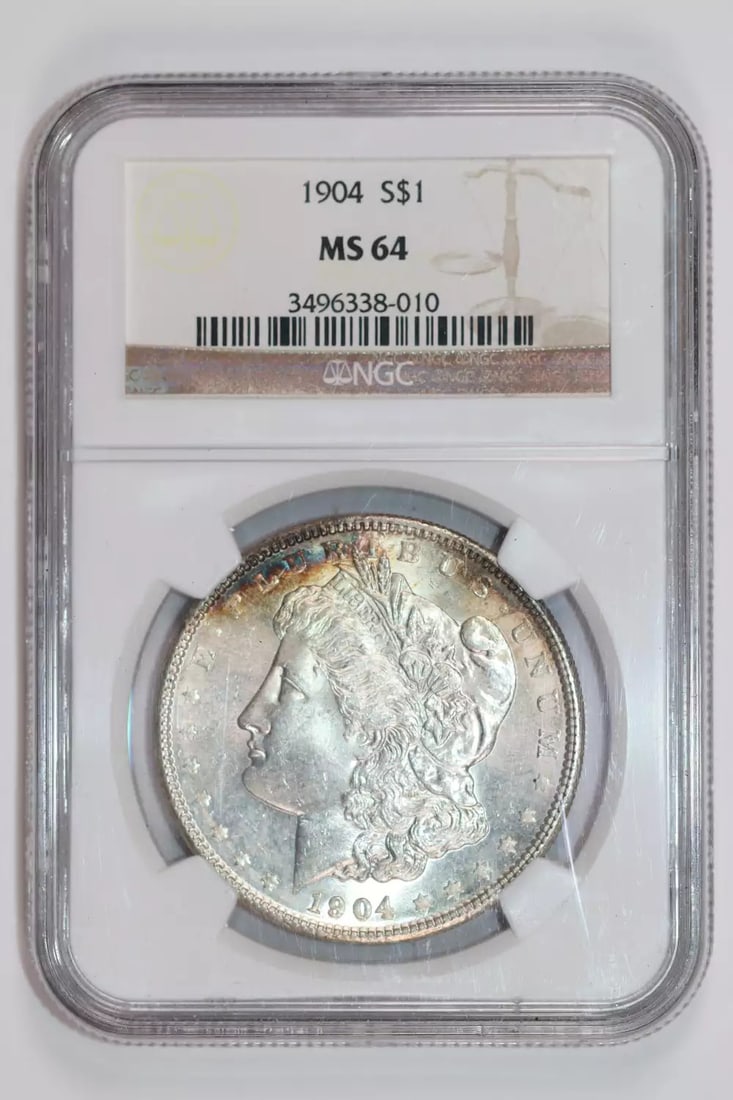 MS64 1904 MORGAN DOLLAR NGC (1 of 2)