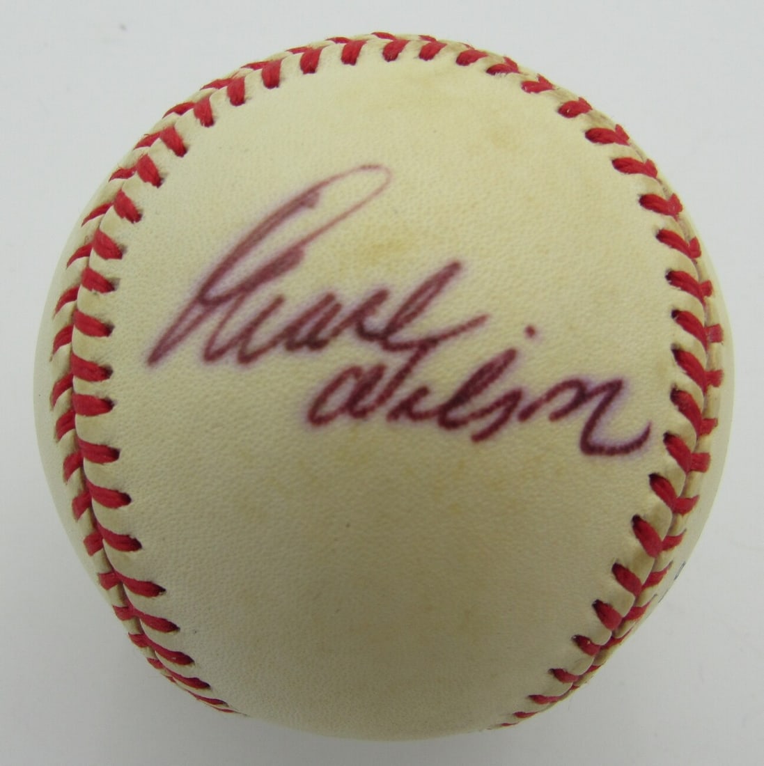 155471 Earl Wilson Boston Red Sox Signed/ Autographed Official AL Baseball (1 of 1)