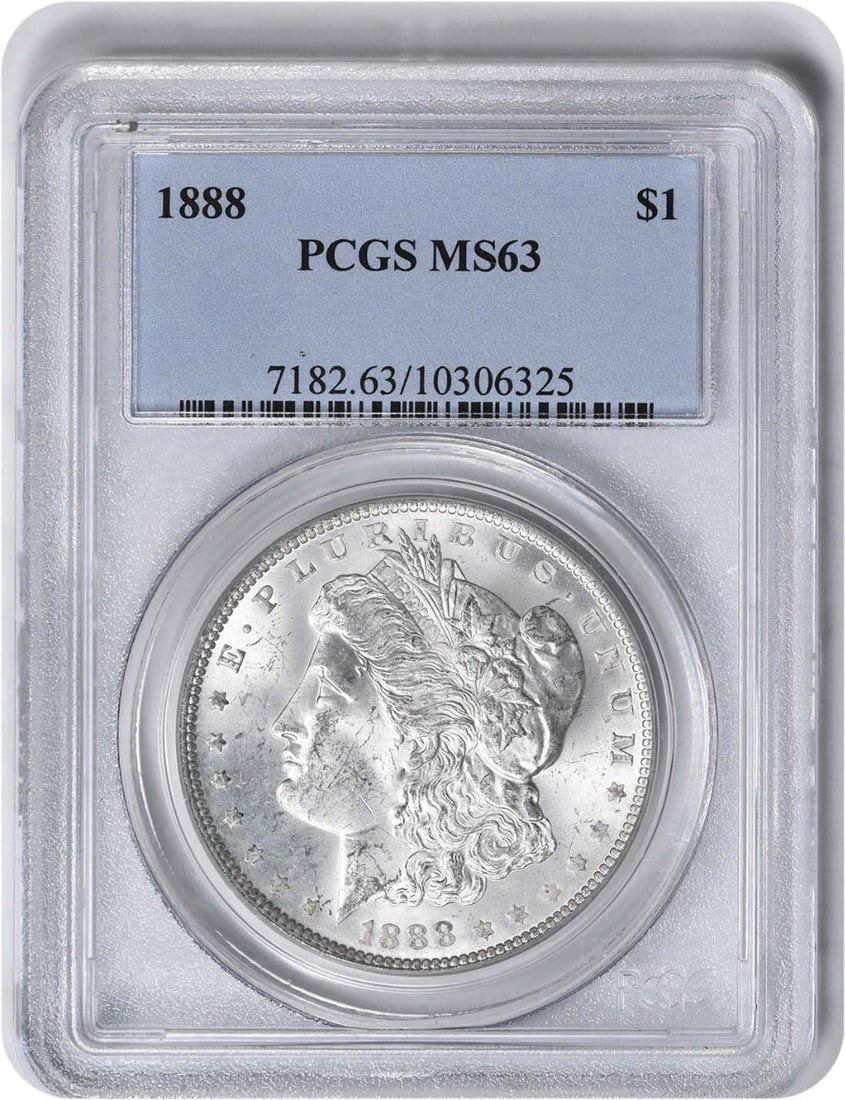 PCGS 1888 Morgan Silver Dollar VAM 18 MS63: PCGS 1888 Morgan Silver Dollar VAM 18 MS63 This listing features PCGS 1888 Morgan Silver Dollar VAM 18 MS63. Item specifics are provided below. Item Specifics: Country Of Origin: United States Certifi