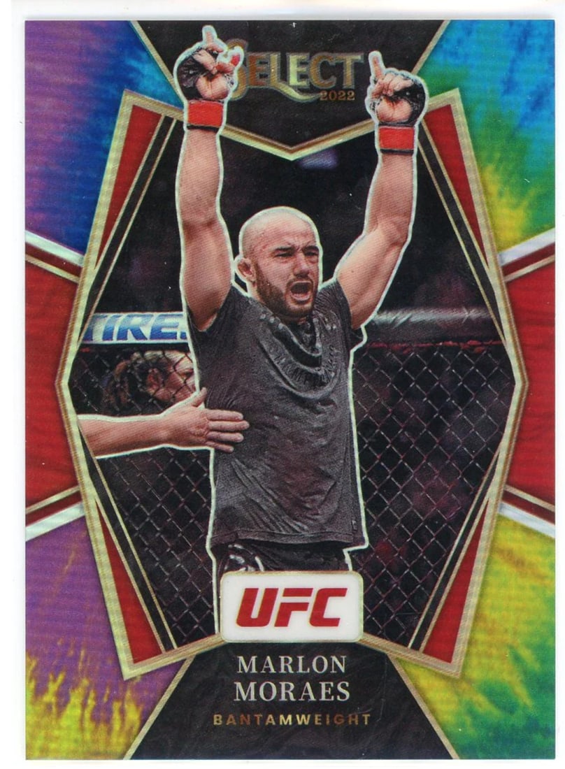 #142 Marlon Moraes 2022 Panini Select Premier Level Prizm Card (1 of 2)
