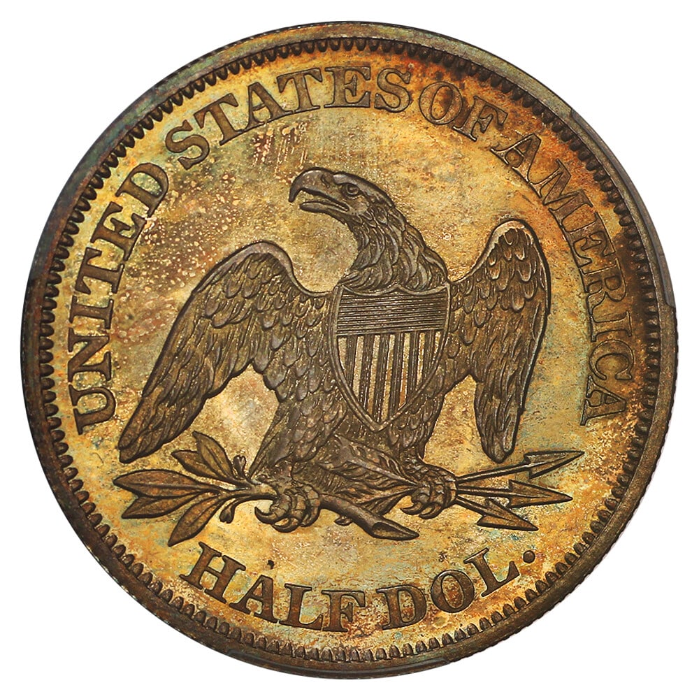PR66 1865 50C PCGS - 8
