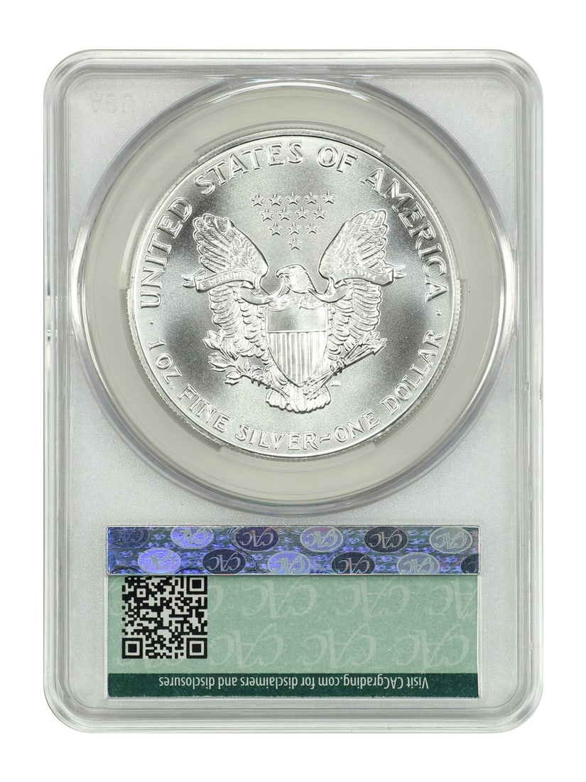 Silver Eagles - 1991 $1 Silver Eagle CACG MS69 - 2