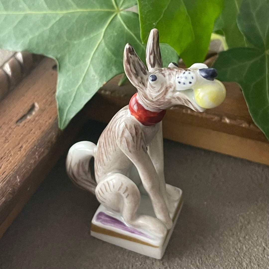 Rare Meissen Zodiac Figures: Year of the Dog Peter Strang Porcelain Collectible (1 of 9)