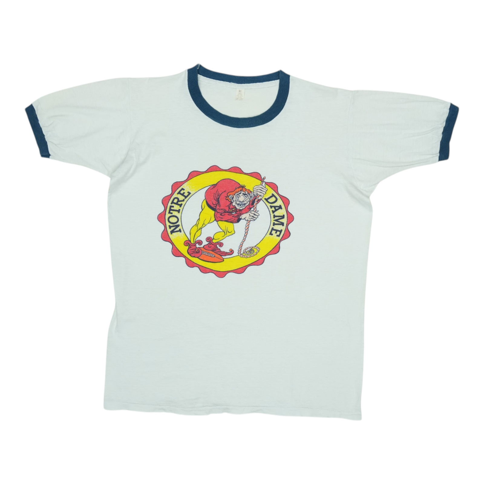 Shirt 1970s Hunchback Notre Dame: Shirt 1970s Hunchback Notre Dame This listing features Shirt 1970s Hunchback Notre Dame. Item specifics are provided below. Item Specifics: Size: Medium Tag Size: Medium Material: 100% Cotton Color: W