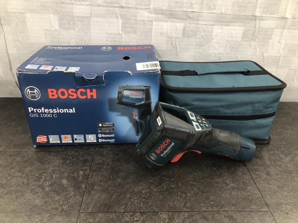 Tool Bosch GIS 1000C Infrared Thermal Detector Scanner Digital Thermometer Bare (1 of 9)