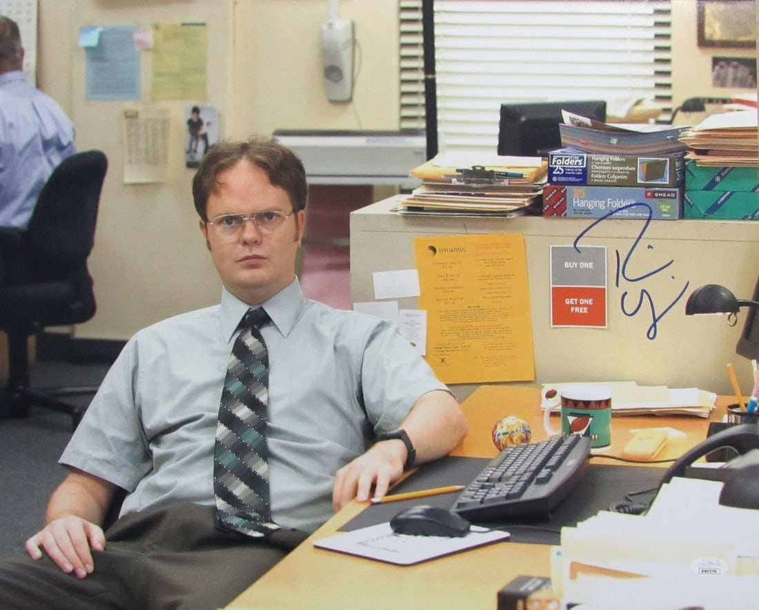 184756 Rainn Wilson Autographed 16x20 Photo "The Office" JSA: 184756 Rainn Wilson Autographed 16x20 Photo "The Office" JSA This listing features 184756 Rainn Wilson Autographed 16x20 Photo "The Office" JSA. Item specifics are provided below. Item Specifics:
