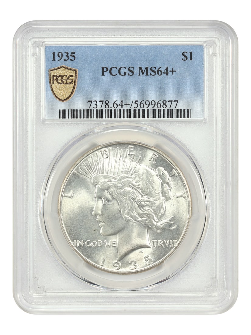 Peace Dollar - 1935 $1 PCGS MS64+ (1 of 4)