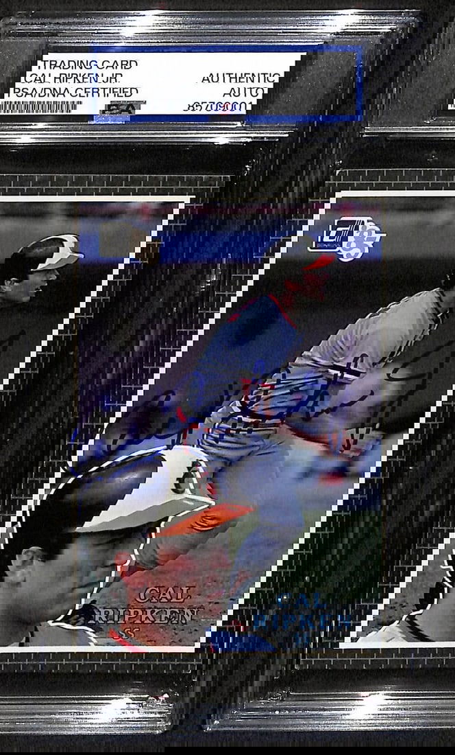 BA203474 Cal Ripken Jr. HOF Orioles Auto 1985 Donruss Action All-Stars PSA/ DNA (1 of 1)