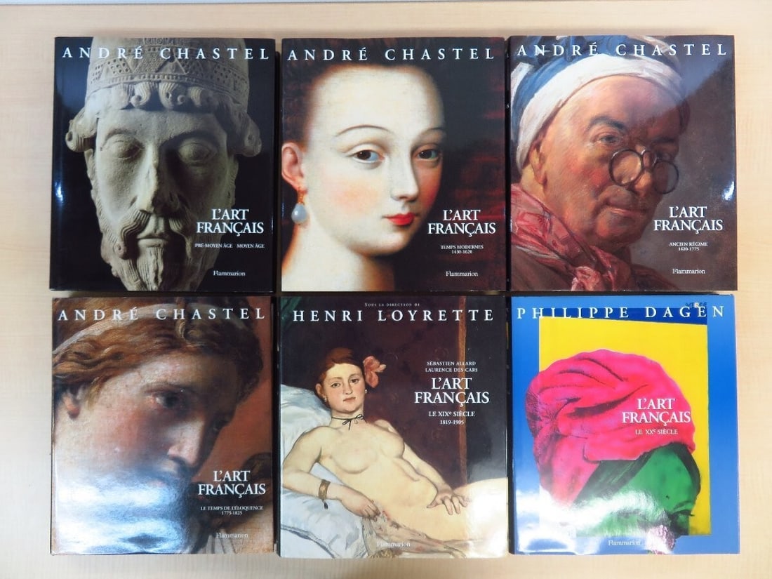 French Andre Chastel L'art Franais Complete 6 Volumes 1993-1998 Flammarion HC (1 of 10)