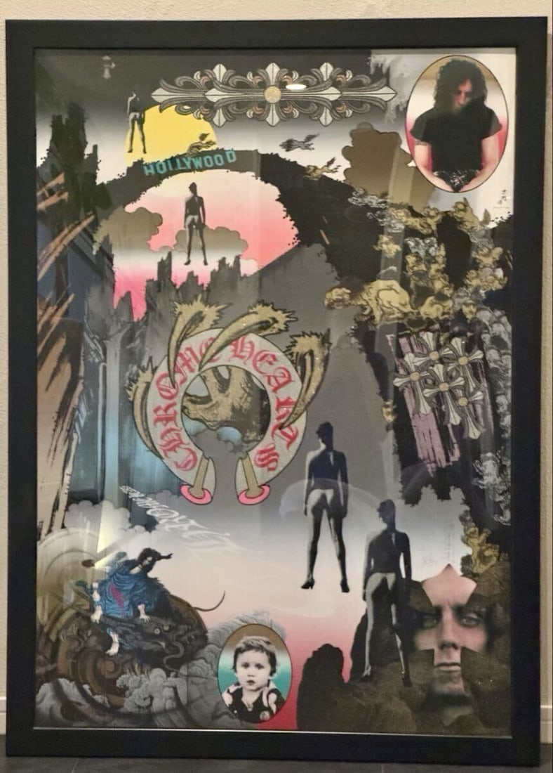 Rare Chrome Hearts Tadanori Yokoo Signed Original Silkscreen 1997 Limited 100: Rare Chrome Hearts Tadanori Yokoo Signed Original Silkscreen 1997 Limited 100 This listing features Rare Chrome Hearts Tadanori Yokoo Signed Original Silkscreen 1997 Limited 100. Item specifics are pr