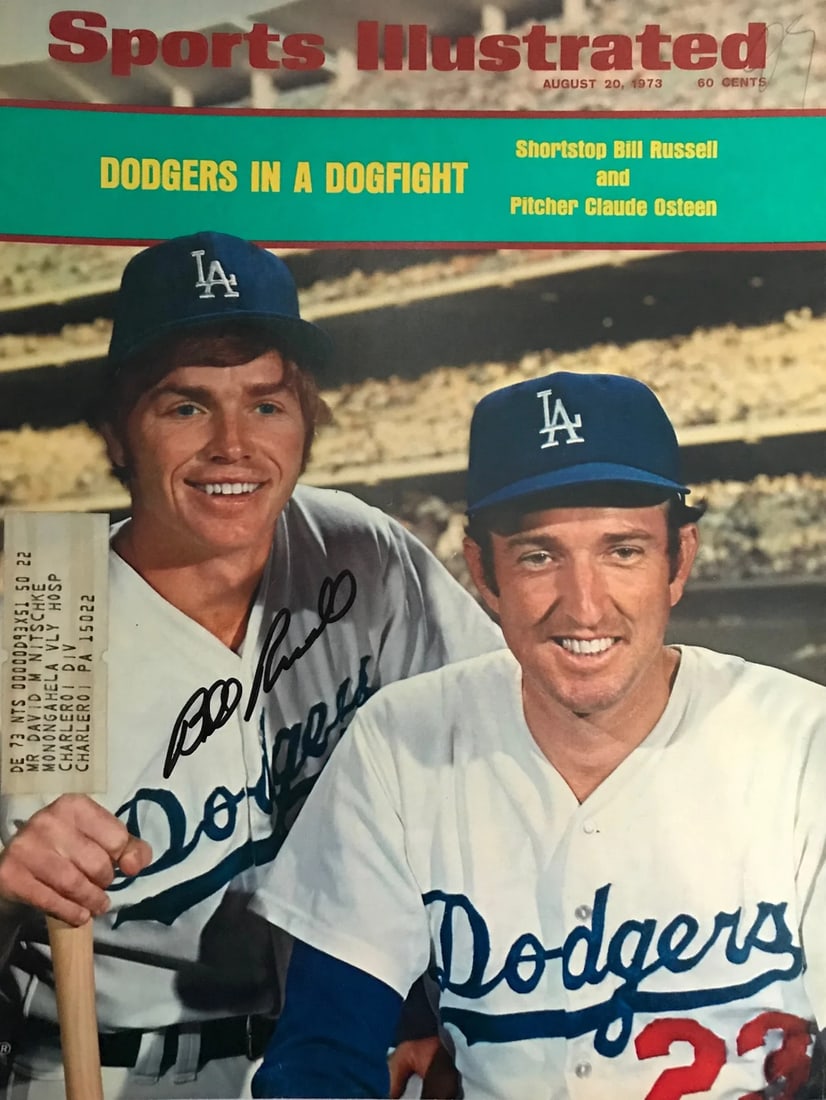 August 20 1973 - Bill Russell Signed Sports Illustrated: August 20 1973 - Bill Russell Signed Sports Illustrated This listing features August 20 1973 - Bill Russell Signed Sports Illustrated. Item specifics are provided below. Item Specifics: ? This is a