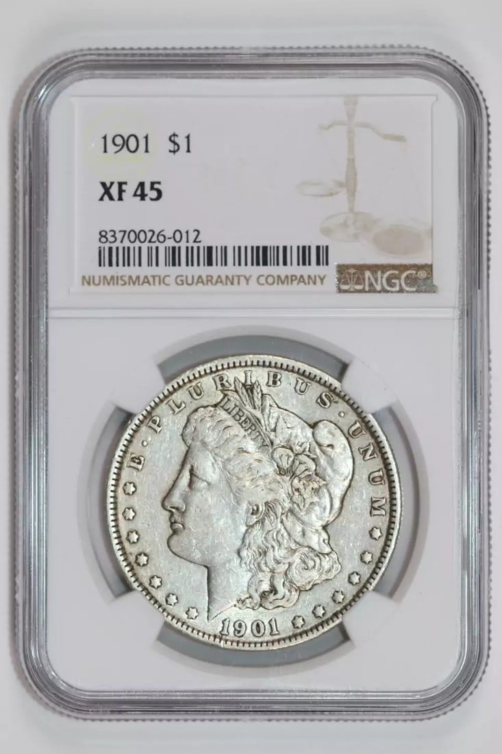 XF45 1901 MORGAN DOLLAR NGC (1 of 2)