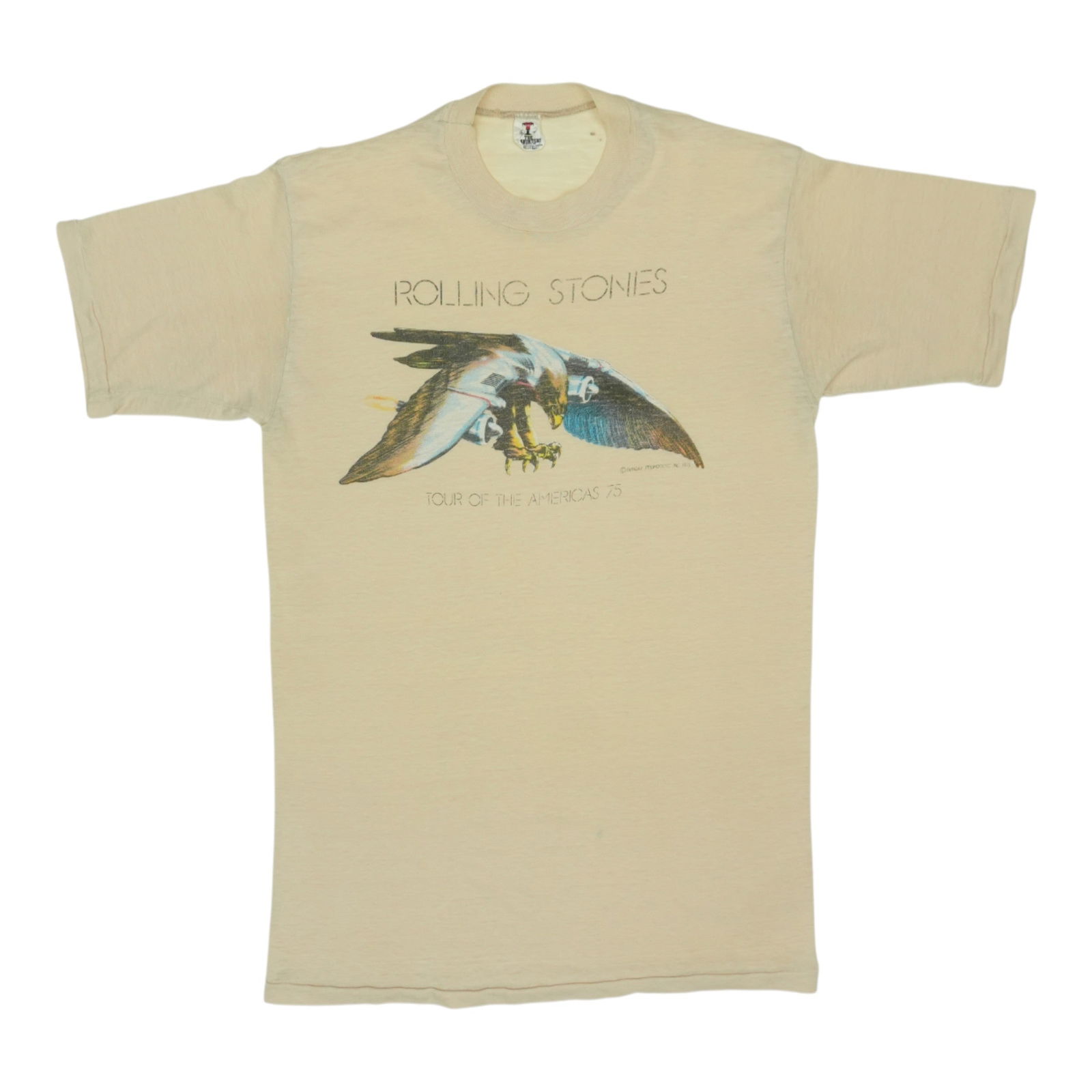 Shirt 1975 Rolling Stones Tour Of The Americas: Shirt 1975 Rolling Stones Tour Of The Americas This listing features Shirt 1975 Rolling Stones Tour Of The Americas. Item specifics are provided below. Item Specifics: Size: Large Tag Size: Large Mate