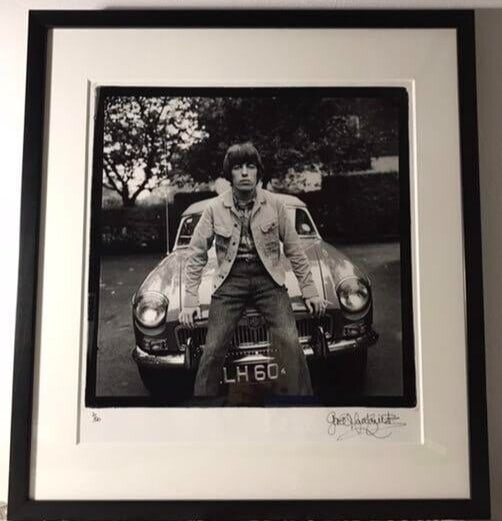 ROLLING STONES Bill Wyman Original Photo Gelatin Silver Print - Gered Mankowitz (1 of 3)