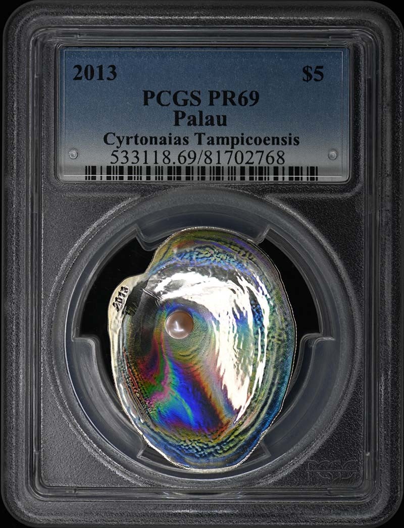 PR69 2013 PALAU Cyrtonaias Tampicoensis S$5 PCGS: PR69 2013 PALAU Cyrtonaias Tampicoensis S$5 PCGS This listing features PR69 2013 PALAU Cyrtonaias Tampicoensis S$5 PCGS. Item specifics are provided below. Item Specifics: Circulated/Uncirculated: