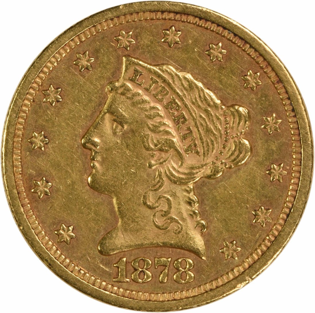 Uncertified 1878-S $2.50 Gold AU58: Uncertified 1878-S $2.50 Gold AU58 This listing features Uncertified 1878-S $2.50 Gold AU58. Item specifics are provided below. Item Specifics: Country Of Origin: United States Certification: PCGS