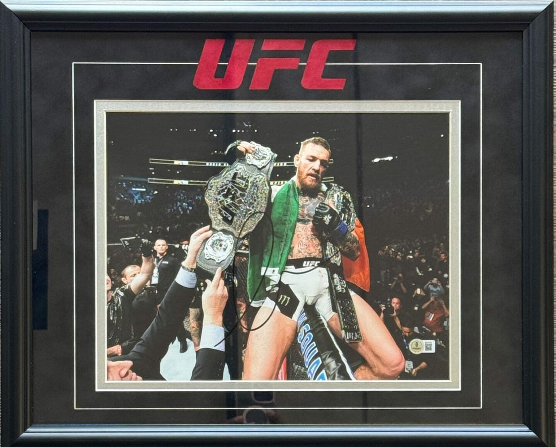 (Beckett) Conor McGregor Autographed 11x14 Framed UFC Photo: (Beckett) Conor McGregor Autographed 11x14 Framed UFC Photo This listing features (Beckett) Conor McGregor Autographed 11x14 Framed UFC Photo. Item specifics are provided below. Item Specifics: Brand:
