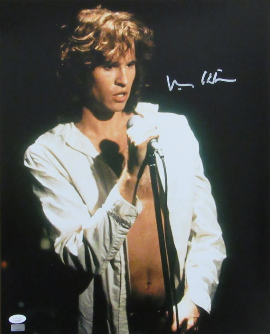 166355 Val Kilmer Actor Signed/ Autographed "The Doors" 16x20 Photo JSA: 166355 Val Kilmer Actor Signed/ Autographed "The Doors" 16x20 Photo JSA This listing features 166355 Val Kilmer Actor Signed/ Autographed "The Doors" 16x20 Photo JSA. Item specifics are provided below