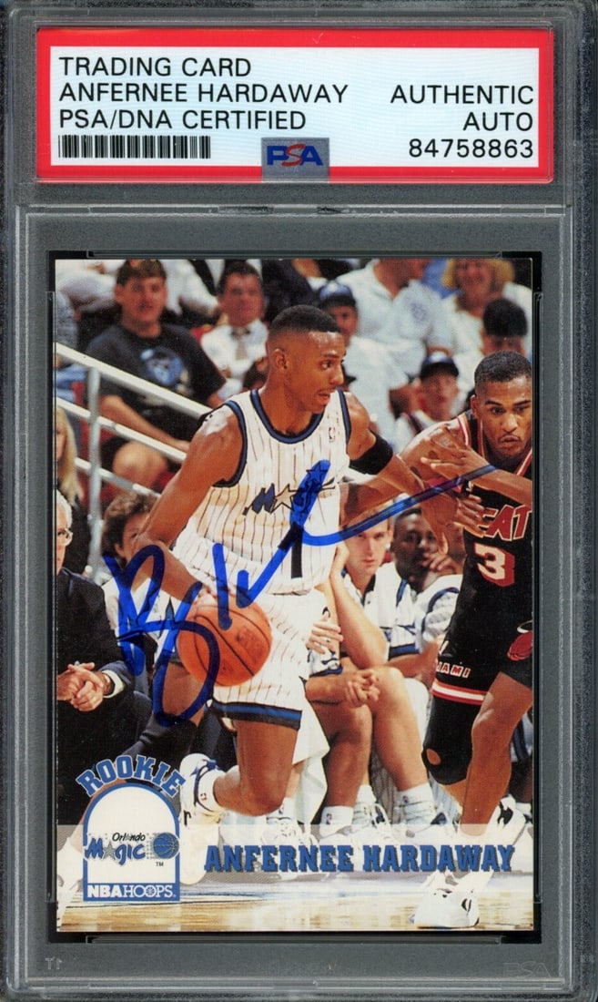 DNA 1993-94 Hoops Anfernee Hardaway #380 Rookie Card Signed Magic PSA/: DNA 1993-94 Hoops Anfernee Hardaway #380 Rookie Card Signed Magic PSA/ This listing features DNA 1993-94 Hoops Anfernee Hardaway #380 Rookie Card Signed Magic PSA/. Item specifics are provided below.