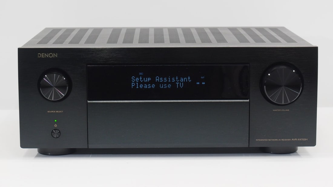 Working Denon AVR-X4700H 9.2-Channel 8K AV Receiver Home Theater Audio Black (1 of 14)