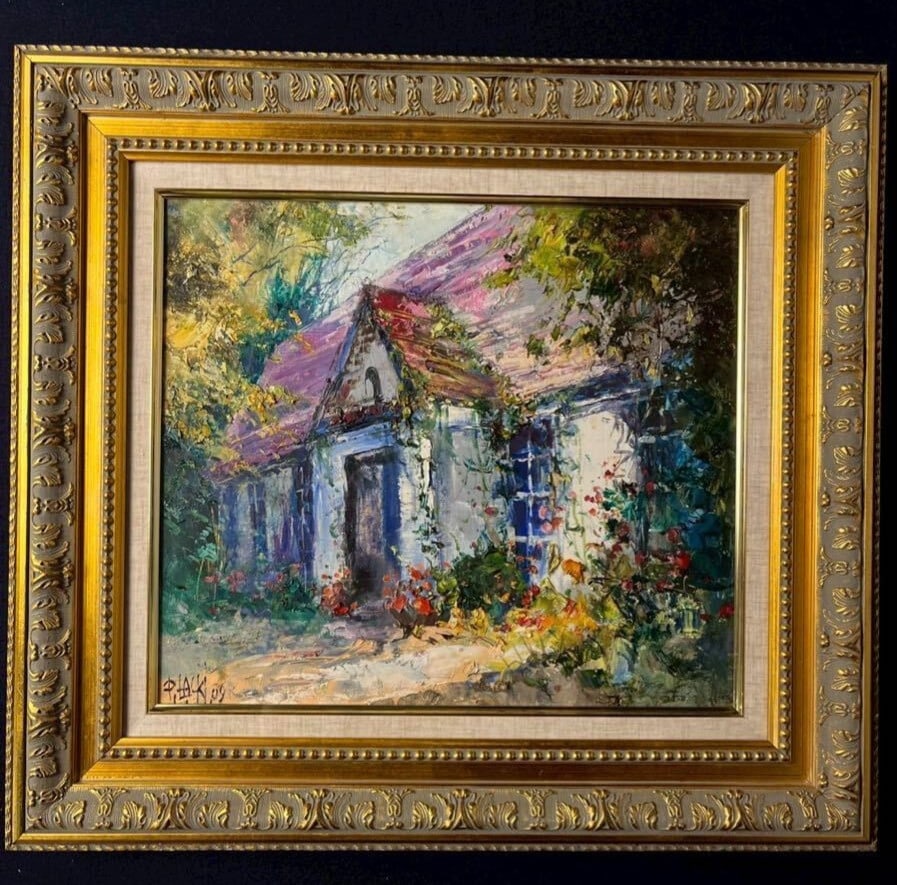 Art Pawel Lacki Chopins Birthplace 2009 Original Oil Painting Signed Polish (1 of 8)