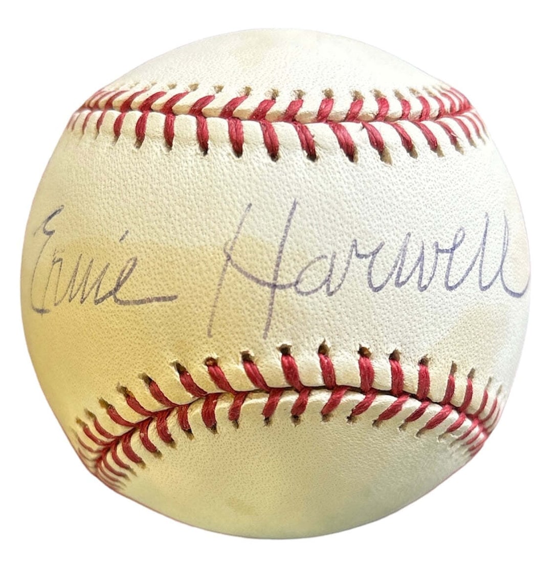 (JSA) Ernie Harwell Autographed Official Major League Baseball (1 of 2)