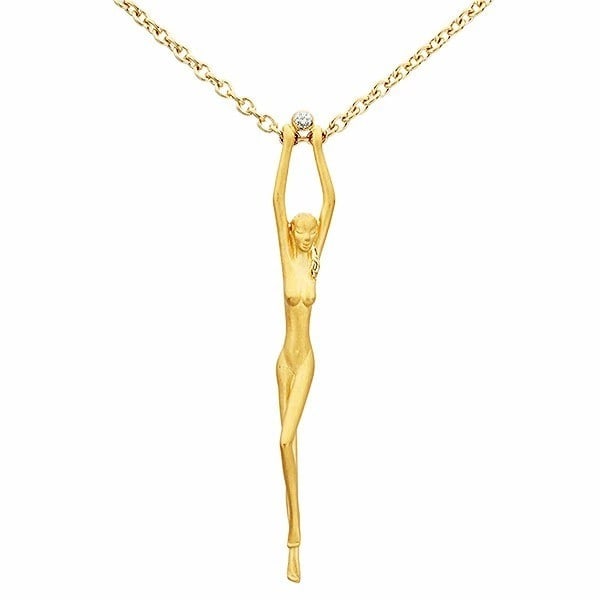 in Carrera y Carrera Goddess Motif Diamond 18k Yellow Gold Necklace Pendant 18.5: in Carrera y Carrera Goddess Motif Diamond 18k Yellow Gold Necklace Pendant 18.5 This listing features in Carrera y Carrera Goddess Motif Diamond 18k Yellow Gold Necklace Pendant 18.5. Item specifics
