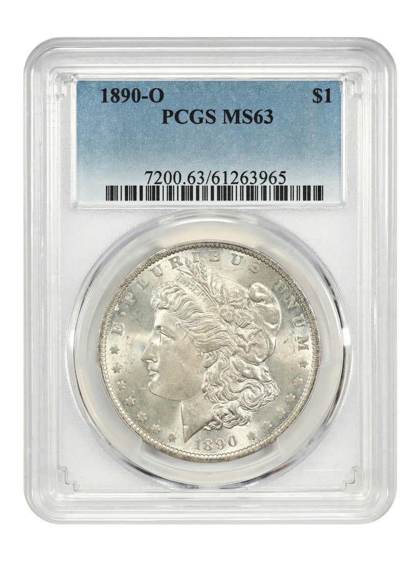 Morgan Dollar - 1890-O $1 PCGS MS63 (1 of 4)
