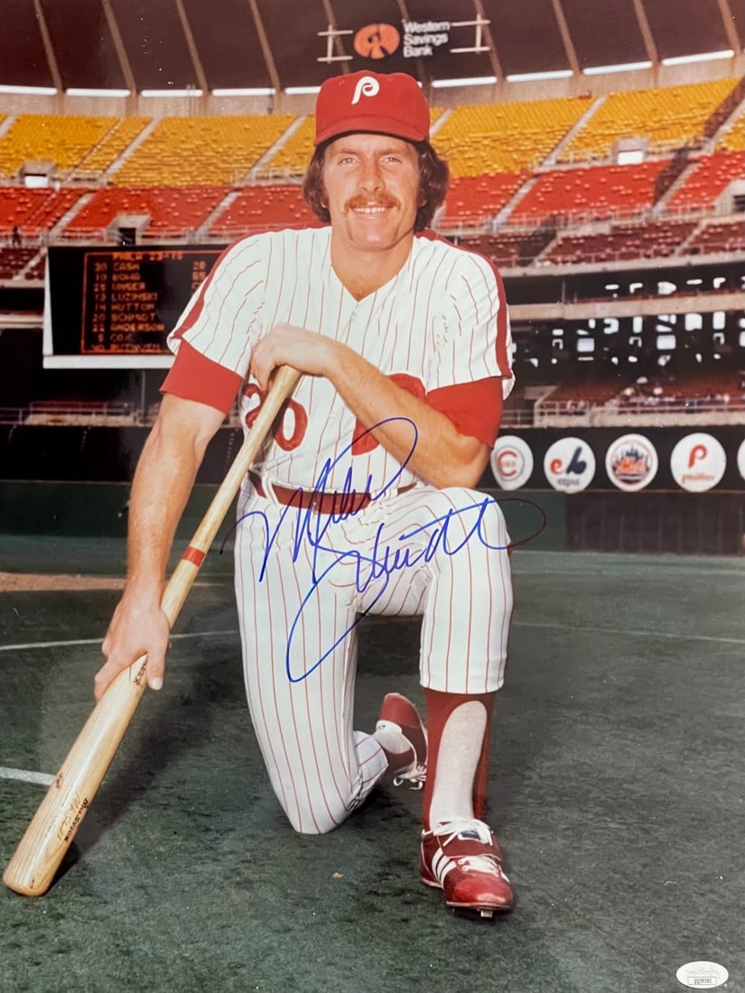 (JSA) Mike Schmidt Autographed 16x20 Baseball Photo (1 of 1)