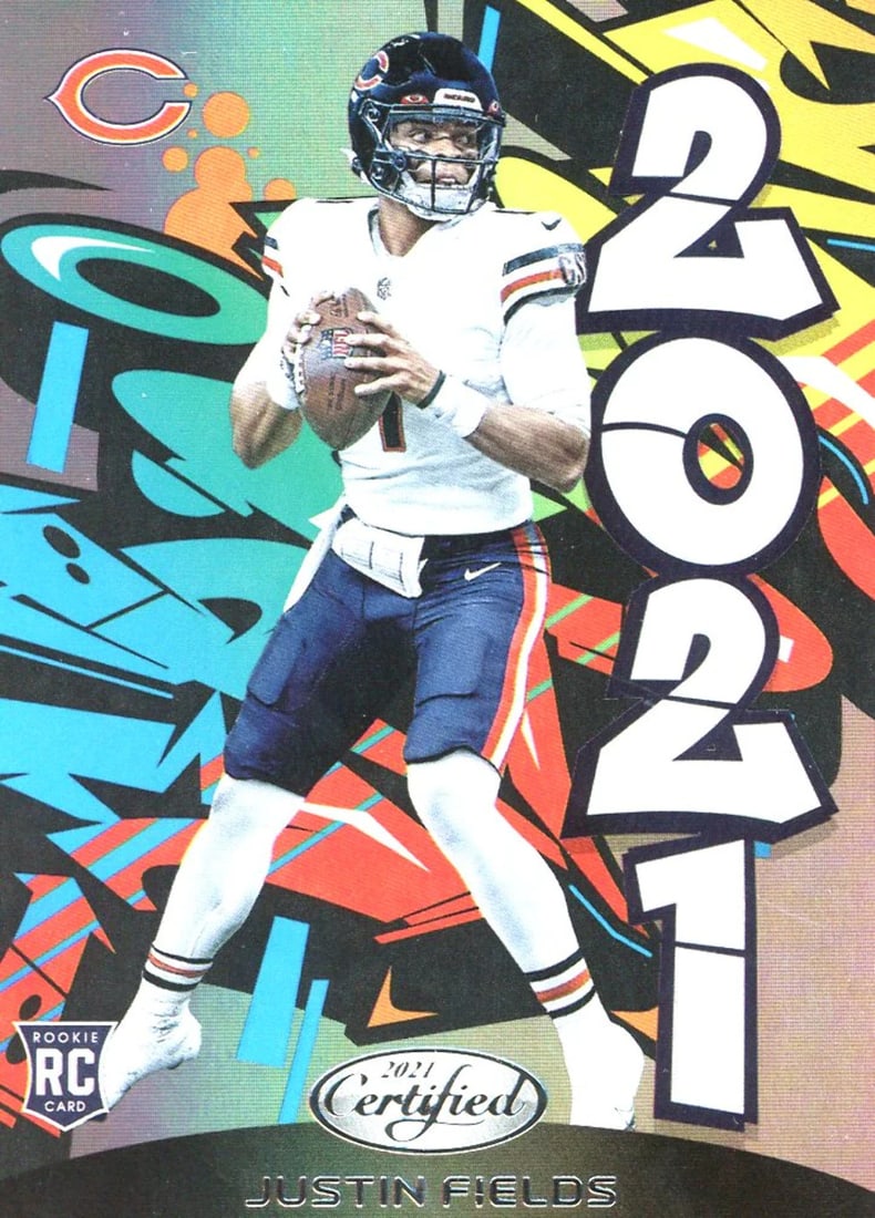 Card Justin Fields 2021 Panini Rookie (1 of 2)