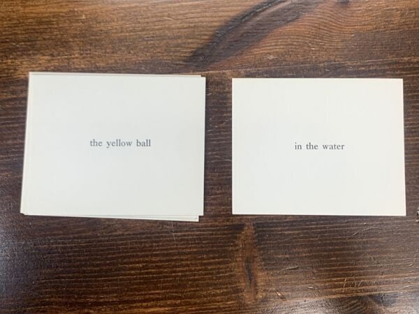 Authentic George Brecht CLOUD SCISSORS 7 Cards with Envelope - 3