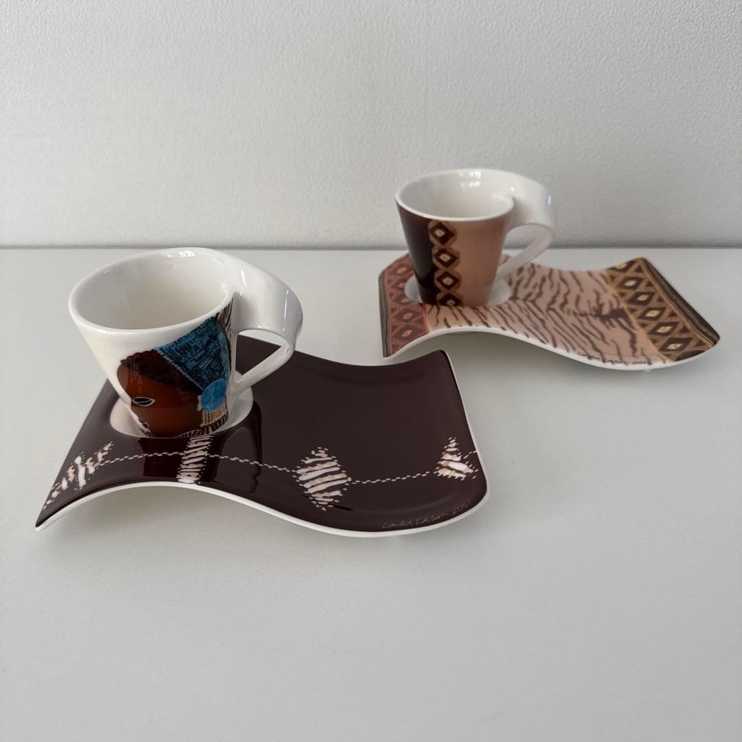 Porcelain Villeroy And Boch New Wave Cup Saucer Set Africa 2007 Limited: Porcelain Villeroy And Boch New Wave Cup Saucer Set Africa 2007 Limited This listing features Porcelain Villeroy And Boch New Wave Cup Saucer Set Africa 2007 Limited. Item specifics are provided