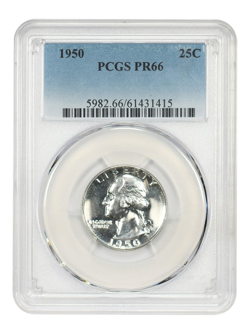 Washington Quarter - 1950 25C PCGS PR66 (1 of 6)