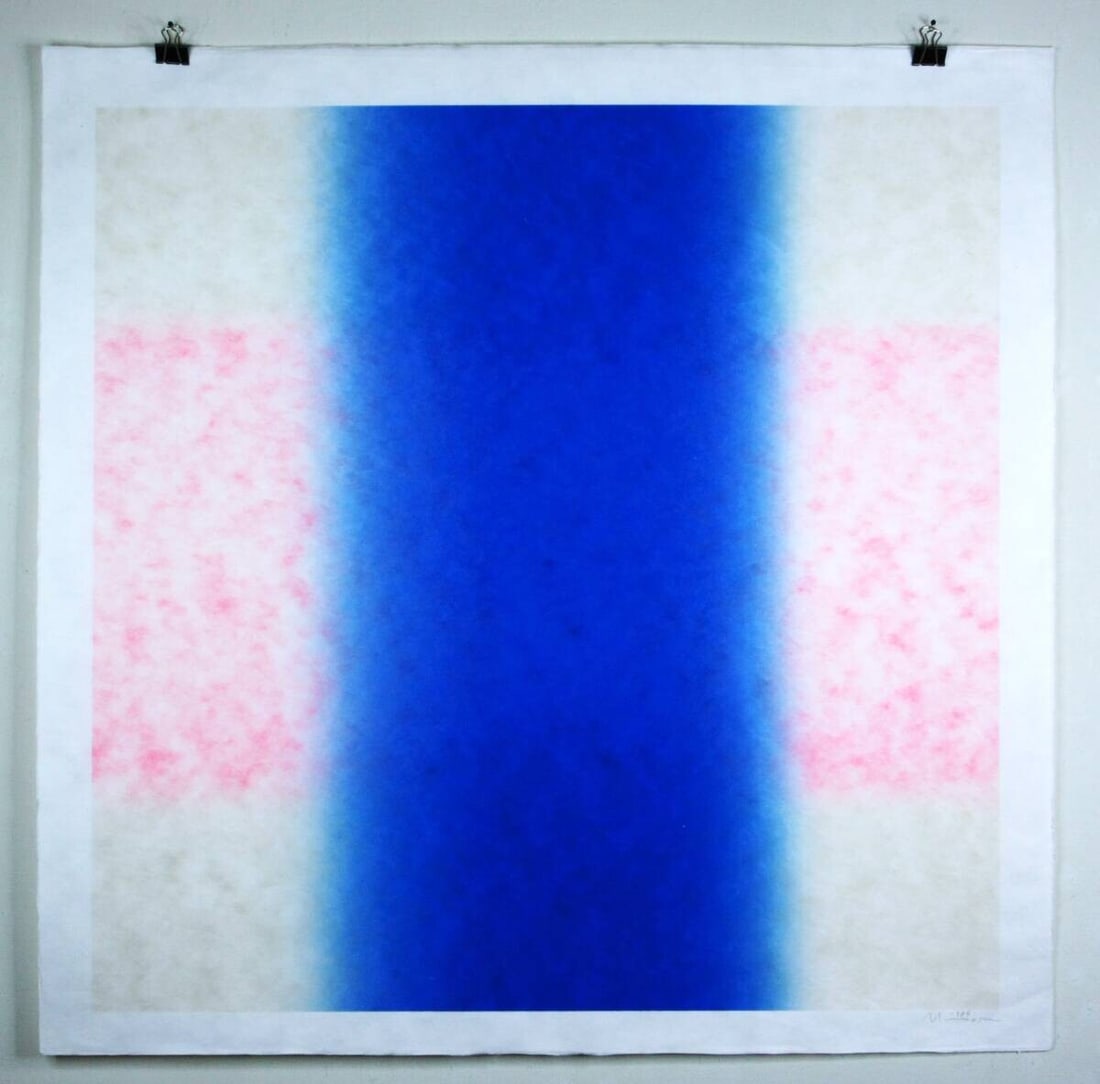 1989 Hisashi Momose Signed Original Lithograph Print ED70 (1 of 6)