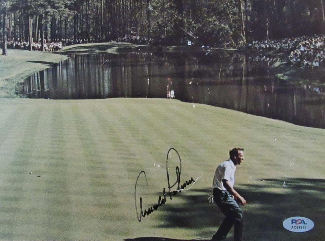 194048 Arnold Palmer Signed/ Autographed 8x12 Photo PGA Champ PSA/ DNA (1 of 3)