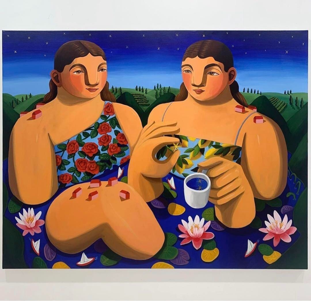 2021 Annabel Faustin (French) Unique Original Oil Painting on Canvas Signed: 2021 Annabel Faustin (French) Unique Original Oil Painting on Canvas Signed This listing features 2021 Annabel Faustin (French) Unique Original Oil Painting on Canvas Signed. Item specifics are