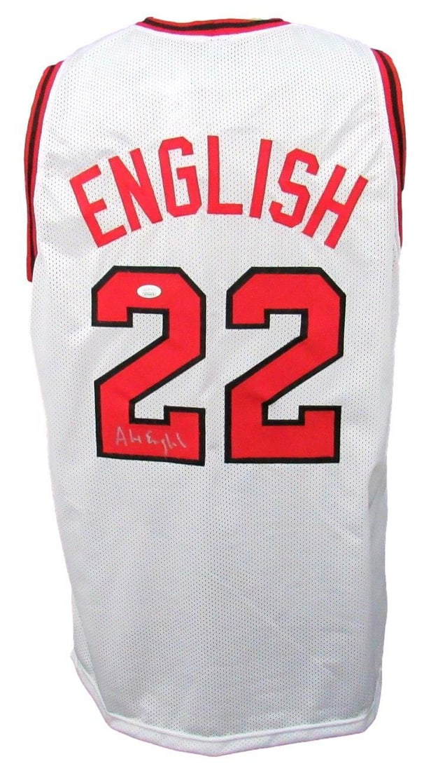159269 Alex English HOF Signed/ Autographed SC White Custom Basketball Jersey JSA: 159269 Alex English HOF Signed/ Autographed SC White Custom Basketball Jersey JSA This listing features 159269 Alex English HOF Signed/ Autographed SC White Custom Basketball Jersey JSA. Item